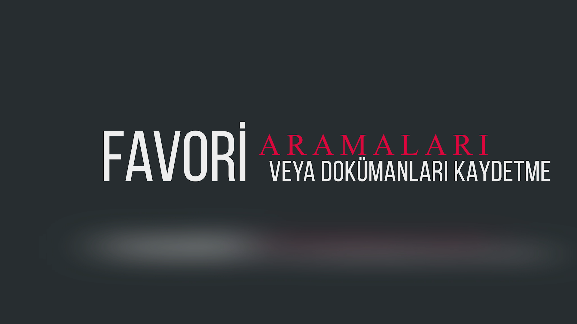 Favorilerinizi Belirleyebilme